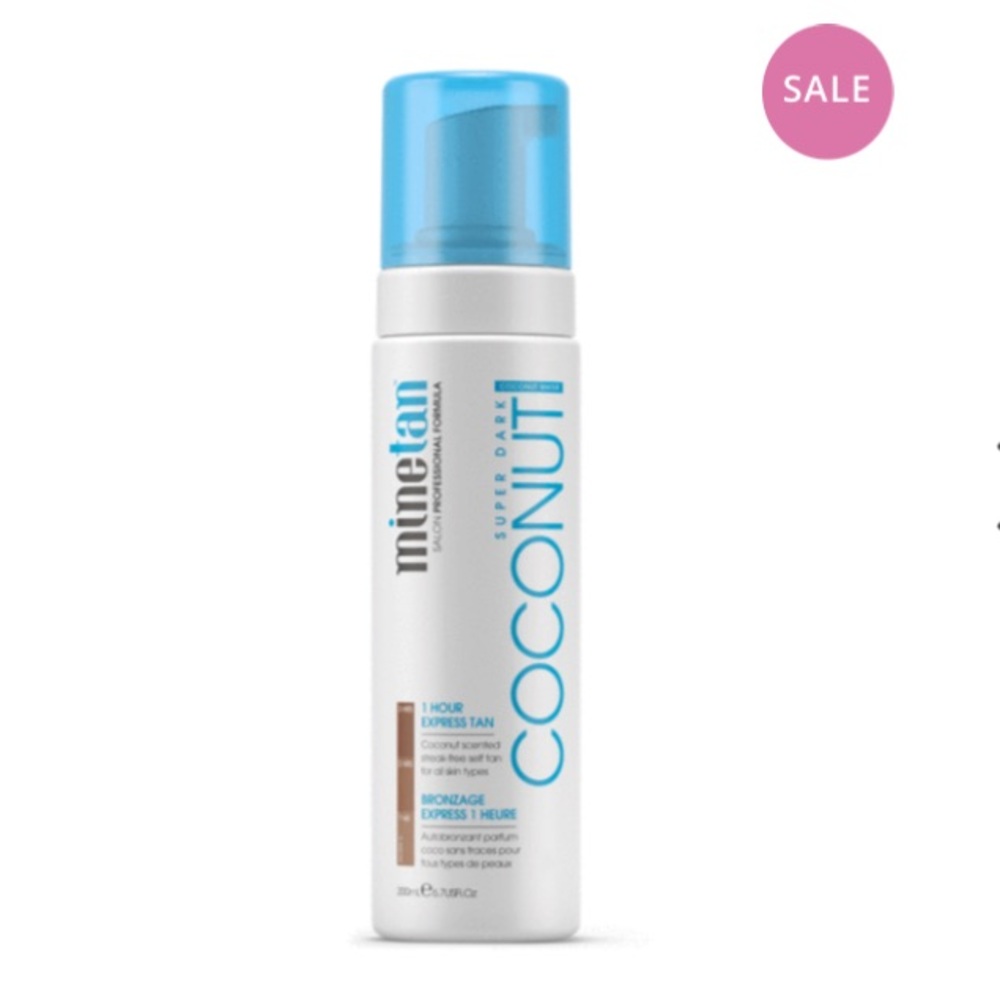 Minetan Super Dark Coconut Water Based Self Tanner